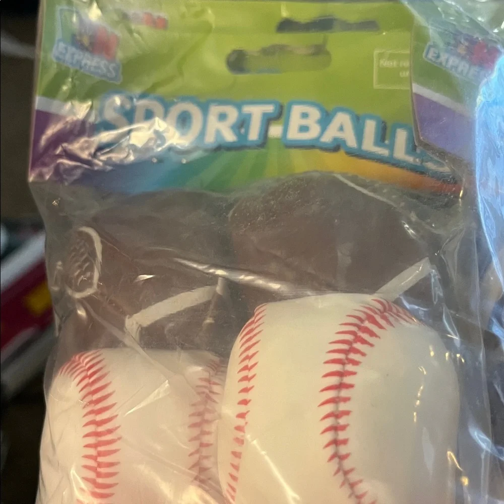 Vinyl Sport Ball Toys Assortment - 8 Pc